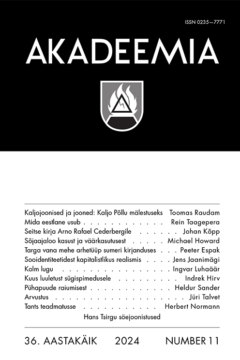 Akadeemia 11/2024