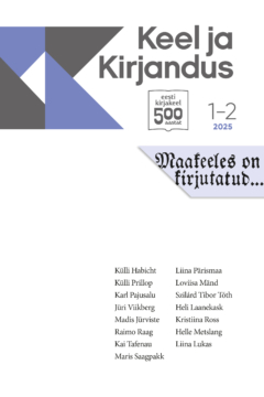 Keel ja Kirjandus 1–2/2025