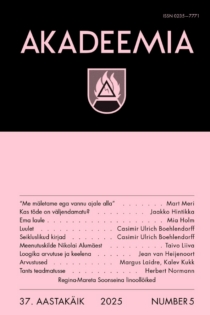 Akadeemia 5/2025