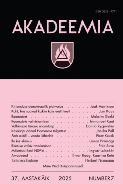 Akadeemia 7/2025