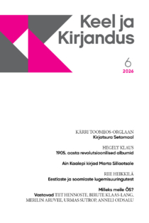 Keel ja Kirjandus 6/2026