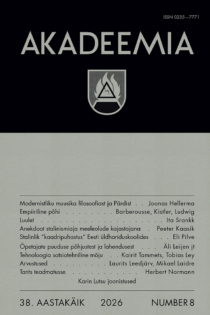 Akadeemia 8/2026