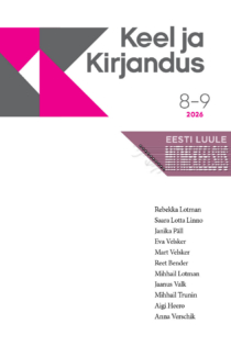 Keel ja Kirjandus 8-9/2026