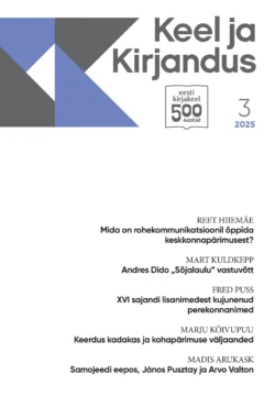 Keel ja Kirjandus 3/2025