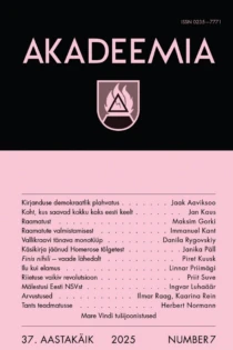 Akadeemia 7/2025