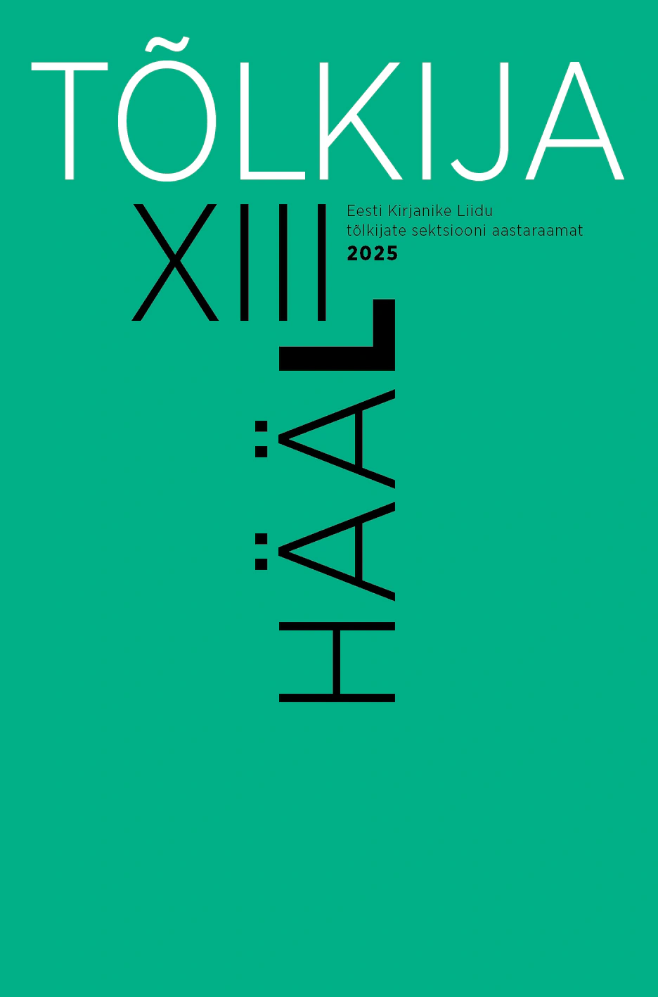 Tõlkija Hääl  XIII